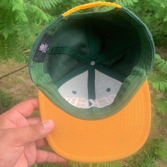 Vintage NFL Reebok Green Bay Packers SnapBack Used Condition, Check Photos🏈 - Picture 3 of 8